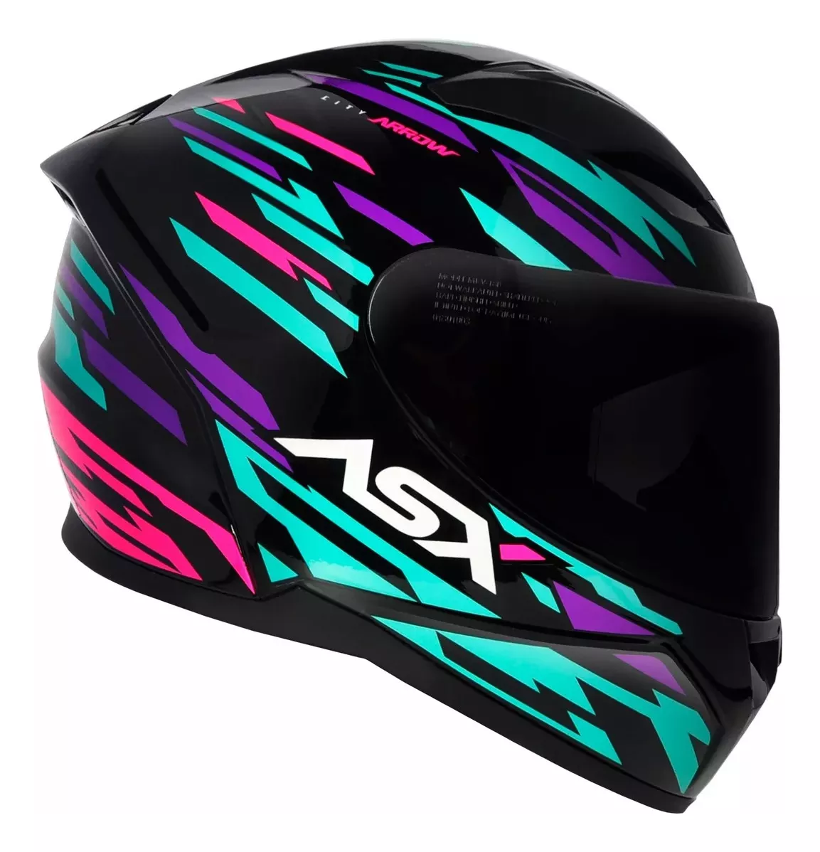 Capacete ASX City Arrow - LCW Motos